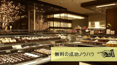 完全無料　スイーツショップ・ケーキ店経営の成功ノウハウ